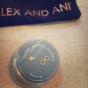 Alex and Ani Jewelry - Alex and Ani Harry Potter Glasses Earrings Alex and Ani Jewelry - Alex and Ani Harry Potter Glasses Earrings